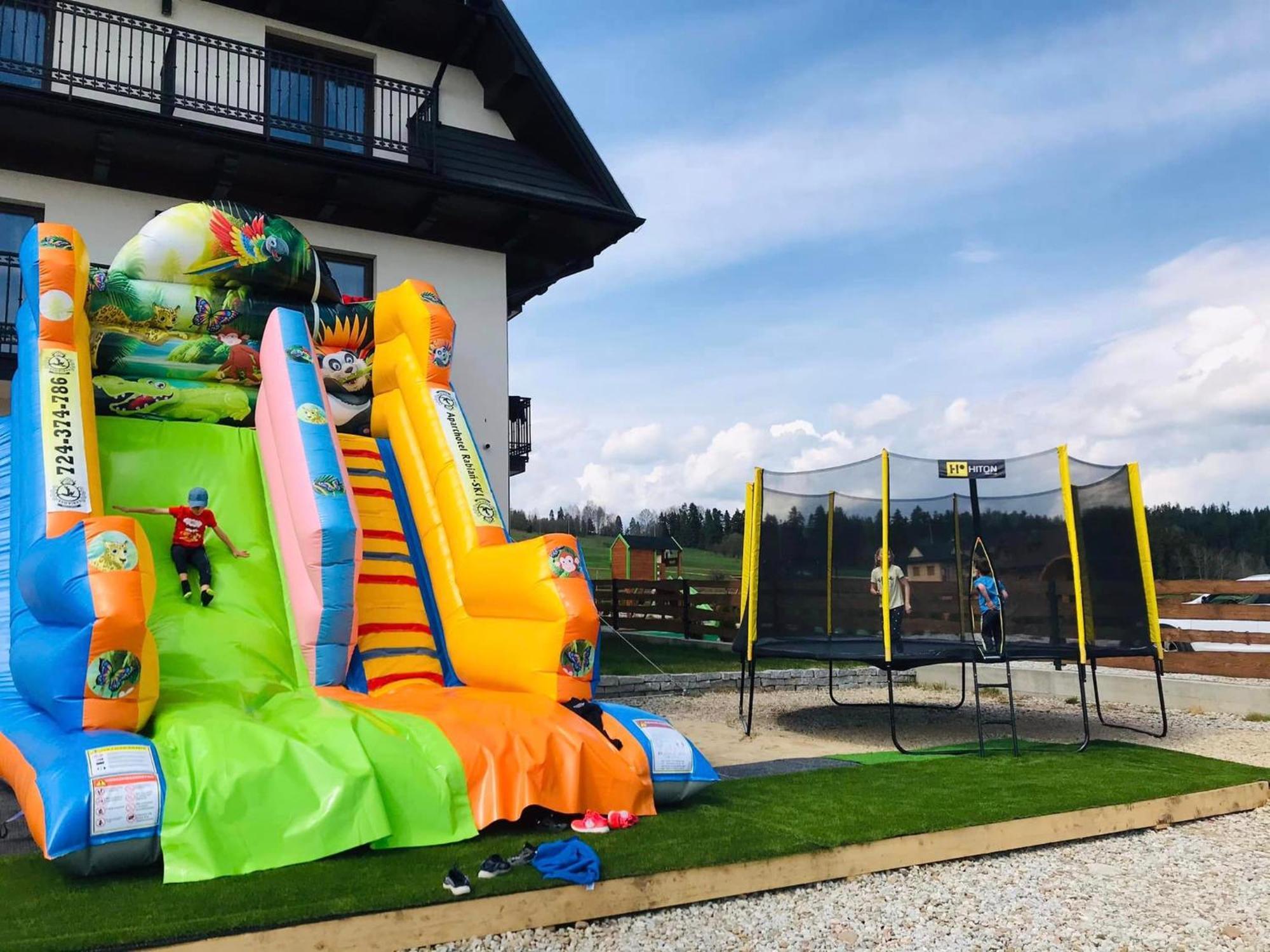 Aparthotel Rabian-Ski Zewnetrzny Basen Oraz Jacuzzi Z Podgrzewana Woda Sala Zabaw I Dmuchaniec Bialka Tatrzanska Exterior foto